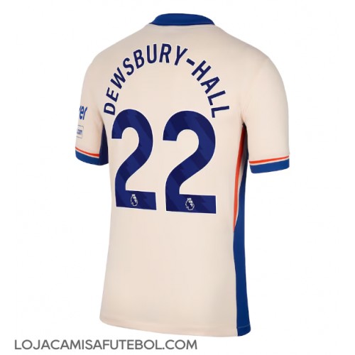 Camisa de Futebol Chelsea Kiernan Dewsbury-Hall #22 Equipamento Secundário 2024-25 Manga Curta